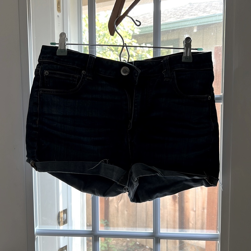 Dark blue Jean shorts